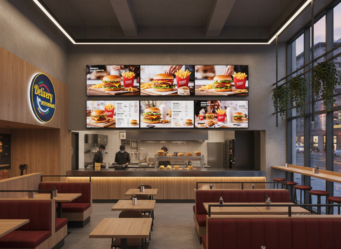 Restaurant Digital Signage